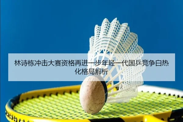 林诗栋冲击大赛资格再进一步年轻一代国乒竞争白热化格局解析